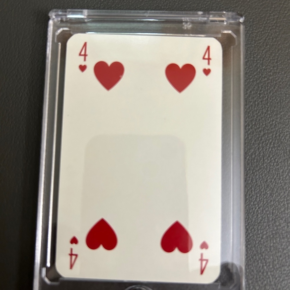 Louis Vuitton playing card